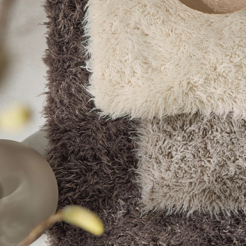 Yeti – hochwertiger flauschiger Hochflor-Teppich nach Maß in Felloptik lässige Optik in 3 Naturtönen