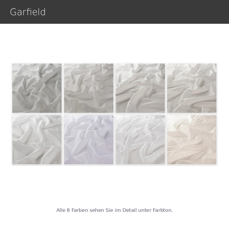 Moderner Vorhang Garfield transparent tierfreundlich für Katze und Hund weiß, beige, grau nach Maß