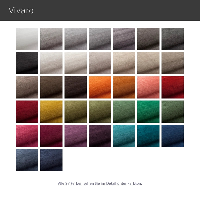 Vivaro – edler Samtvorhang nach Maß Wärmeschutzvorhang Samt Chenille hochwertig in 37 modernen Farben